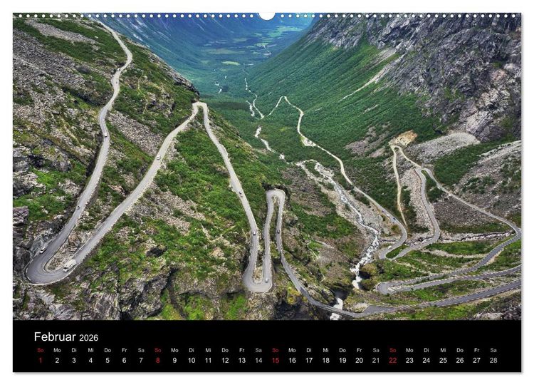 Produktbild: Atemberaubendes Norwegen (hochwertiger Premium Wandkalender 2026 DIN A2 quer), Kunstdruck in Hochglanz