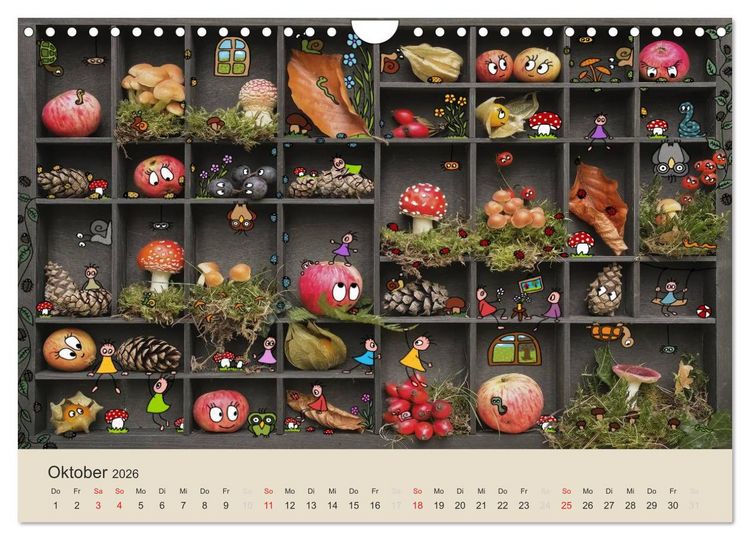Produktbild: Das Leben der kleinen Pankies (Wandkalender 2026 DIN A4 quer), CALVENDO Monatskalender