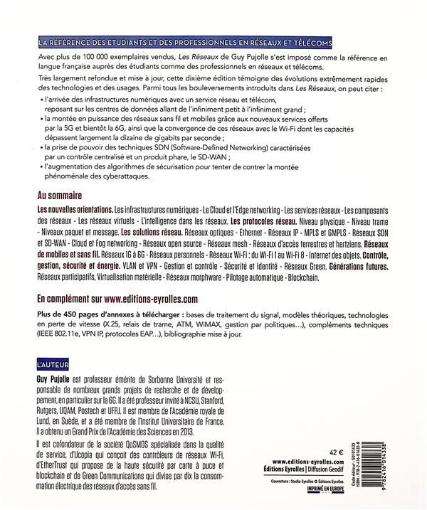 Produktbild: Les Reseaux: Wi Fi 7; 8, 5g; 6g, Sd Wan, Reseaux Quantiques,