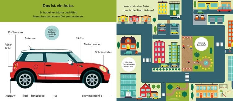 Produktbild: Tut, Tut! &ndash; Mein Schiebebuch: Lass uns Auto fahren!
