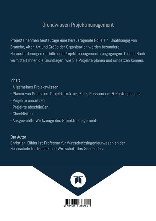 Produktbild: Grundwissen Projektmanagement
