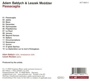 Produktbild: Passacaglia