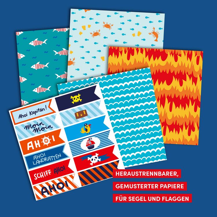 Produktbild: Schiff Ahoi! Das supercoole Schiffe-Bastelbuch