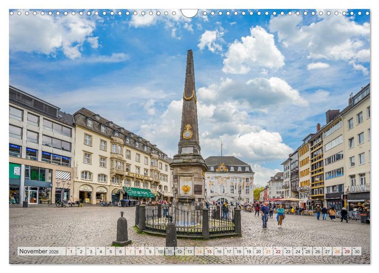 Produktbild: Bonn Impressionen (Wandkalender 2026 DIN A3 quer), CALVENDO Monatskalender
