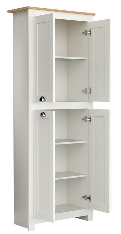 Produktbild: Holz Dielenschrank Badm&ouml;bel Bad Schrank Balusa