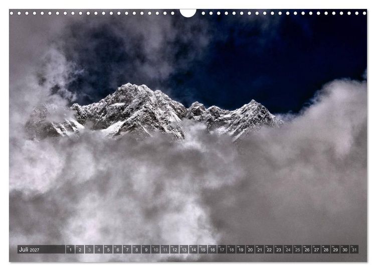 Produktbild: Himalaya - Gipfel des Sagarmatha Nationalparks (Wandkalender 2027 DIN A3 quer), CALVENDO Monatskalender