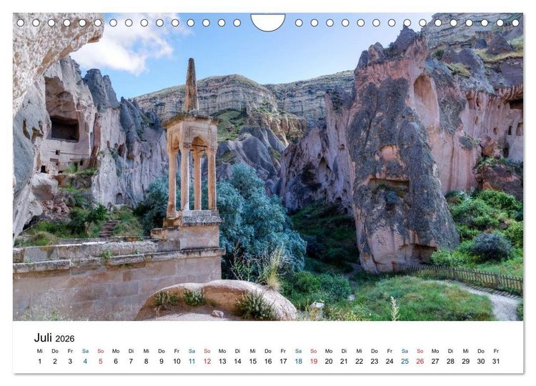 Produktbild: Kappadokien - Das M&auml;rchenland der T&uuml;rkei (Wandkalender 2026 DIN A4 quer), CALVENDO Monatskalender