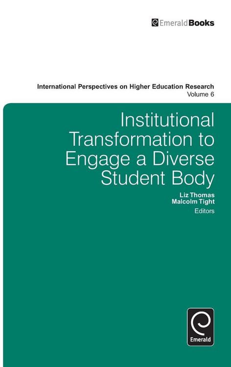 Produktbild: Institutional Transformation To Engage A Diverse Student Body