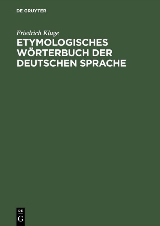 Produktbild: Etymologisches W&ouml;rterbuch der deutschen Sprache