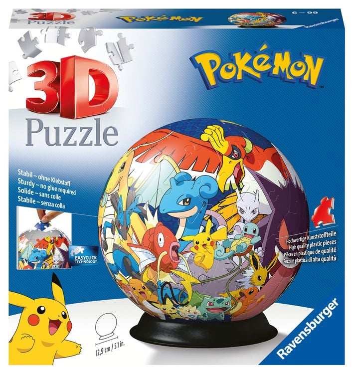 Produktbild: 3D Puzzle-Ball Pok&eacute;mon