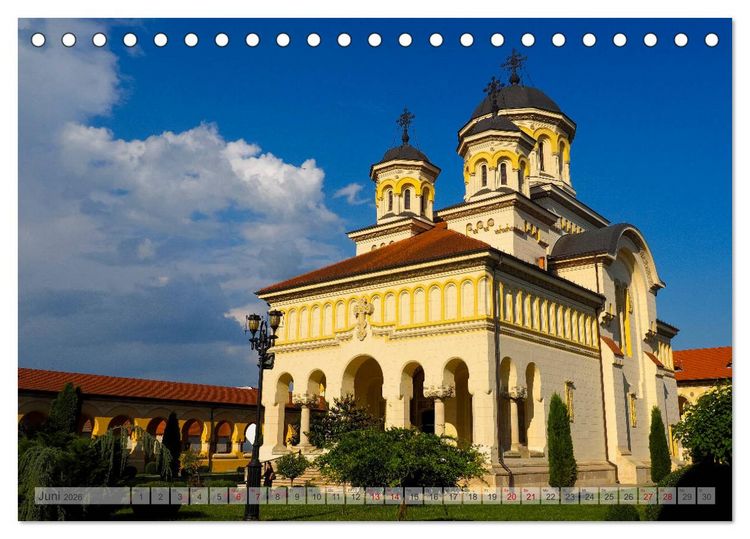 Produktbild: Rum&auml;nien, Alba Iulia - Karlsburg (Tischkalender 2026 DIN A5 quer), CALVENDO Monatskalender