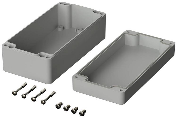 Produktbild: Bopla EUROMAS M 219 02219000 Industrie-Geh&auml;use 160 x 80 x 60 Polycarbonat Lichtgrau (RAL 7035) 1 St.