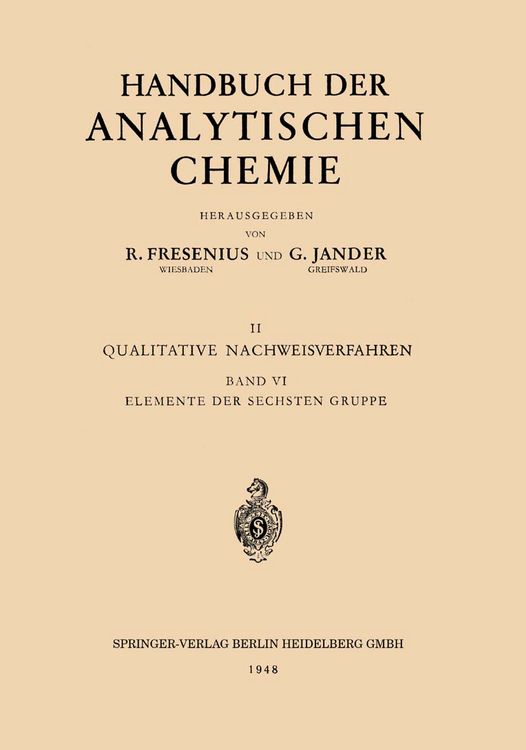 Produktbild: Elemente der Sechsten Gruppe