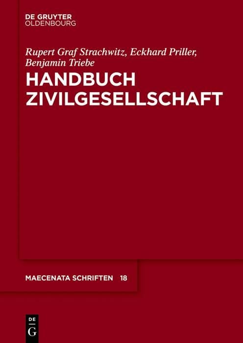 Produktbild: Handbuch Zivilgesellschaft