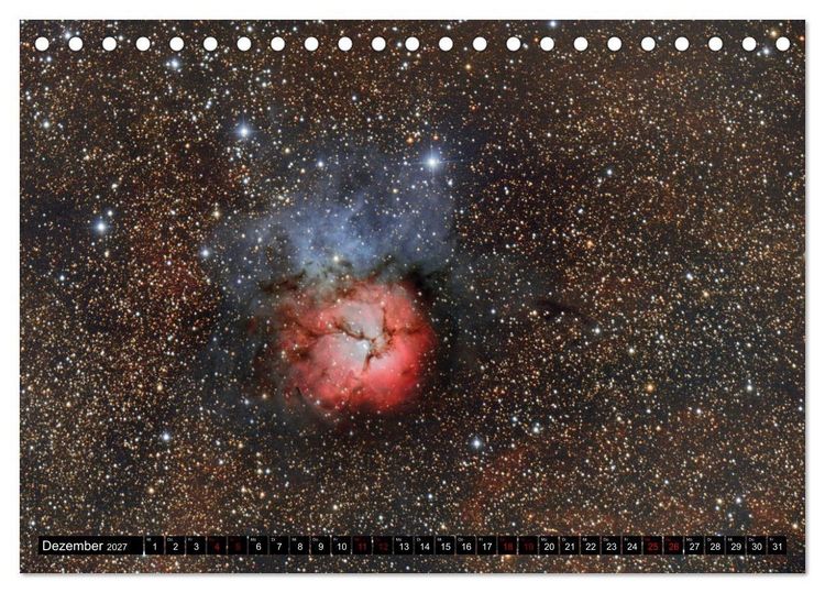 Produktbild: Wunder des Deepsky (Tischkalender 2027 DIN A5 quer), CALVENDO Monatskalender