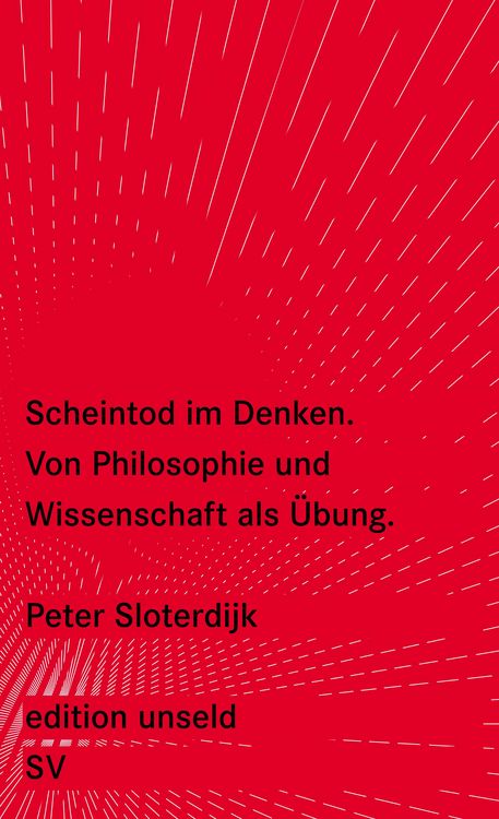 Bild vom Artikel Scheintod im Denken vom Autor Peter Sloterdijk