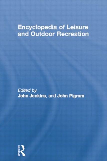 Produktbild: Encyclopedia of Leisure and Outdoor Recreation