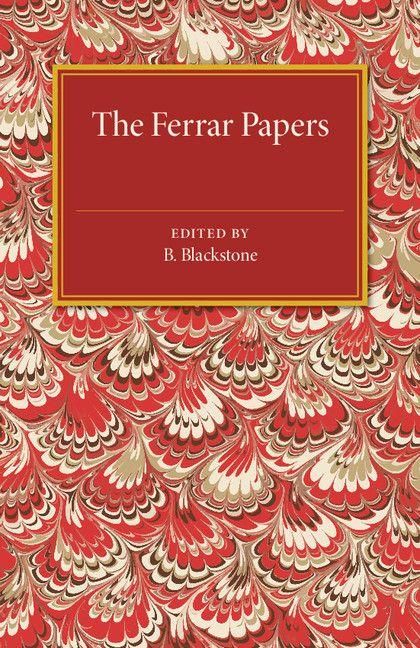 Produktbild: The Ferrar Papers