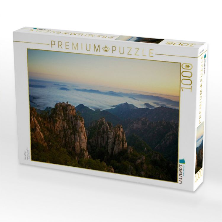 Produktbild: CALVENDO Puzzle Huang Shan | 1000 Teile Lege-Gr&ouml;&szlig;e 64x48cm Foto-Puzzle f&uuml;r gl&uuml;ckliche Stunden