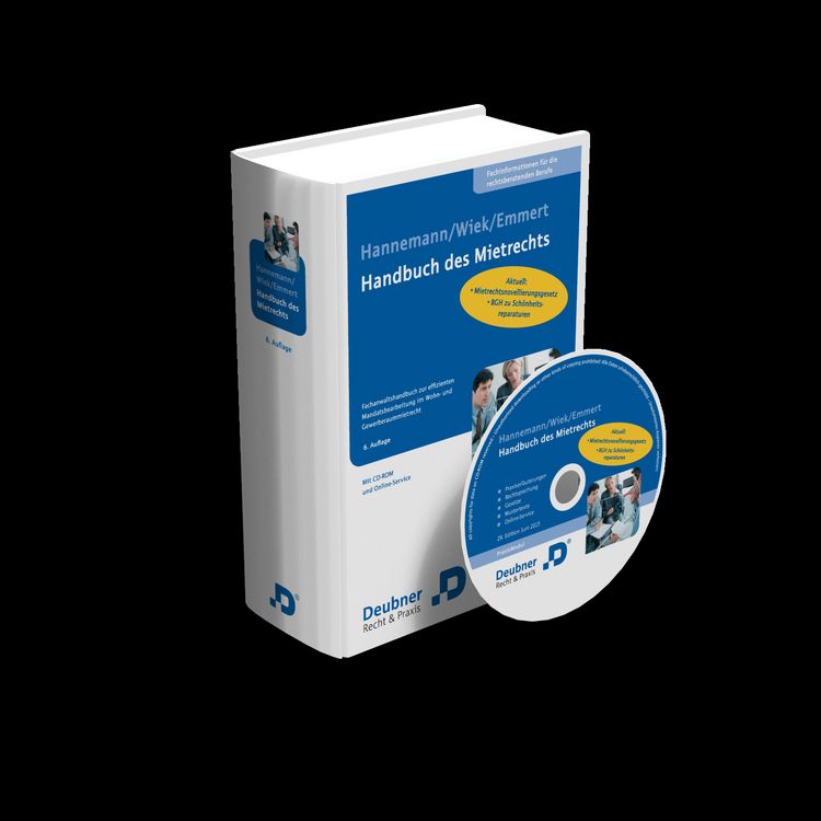 Produktbild: Handbuch des Mietrechts
