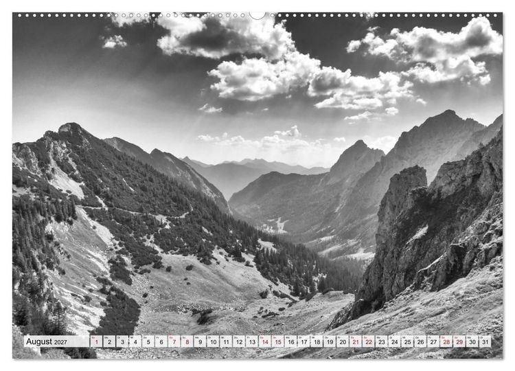 Produktbild: Traumhafte Allg&auml;uer Alpen (Wandkalender 2027 DIN A2 quer), CALVENDO Monatskalender