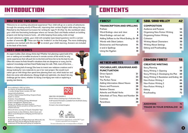 Produktbild: MNCRFT ED_MNCRFT ENG AGES 9-10