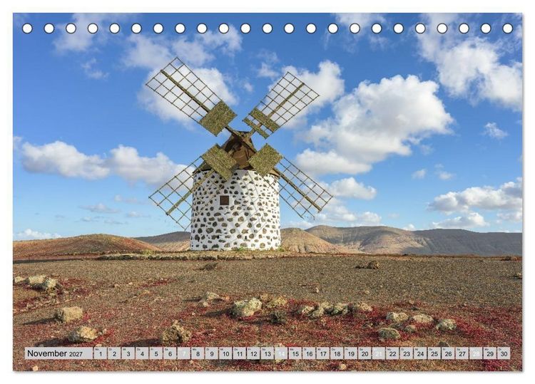 Produktbild: Wundersch&ouml;nes Fuerteventura (Tischkalender 2027 DIN A5 quer), CALVENDO Monatskalender