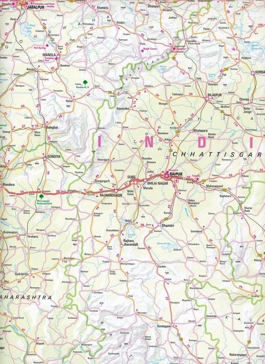 Produktbild: Nelles Map India: East 1:1 500 000