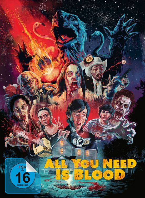 Produktbild: All You Need Is Blood - UHD 2-Disc Limited Edition Mediabook (4K Ultra HD + Blu-ray)