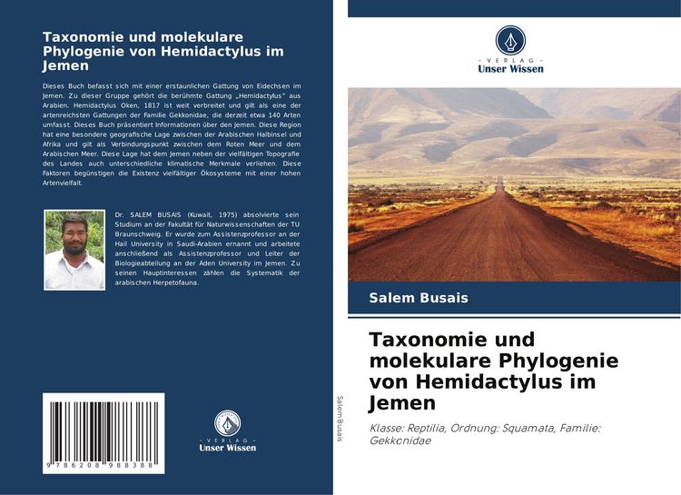 Produktbild: Taxonomie und molekulare Phylogenie von Hemidactylus im Jemen