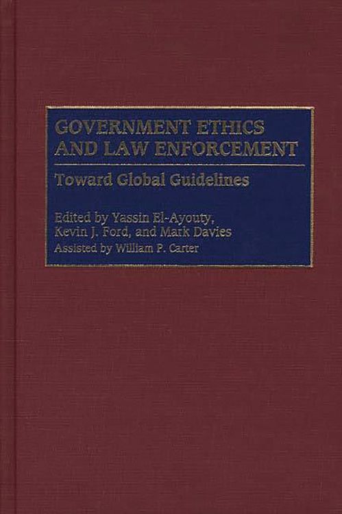 Produktbild: Government Ethics and Law Enforcement