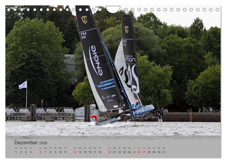 Produktbild: High Speed Katamarane - Schwebend ans Limit (Wandkalender 2026 DIN A4 quer), CALVENDO Monatskalender