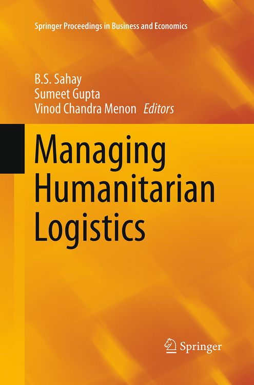 Produktbild: Managing Humanitarian Logistics