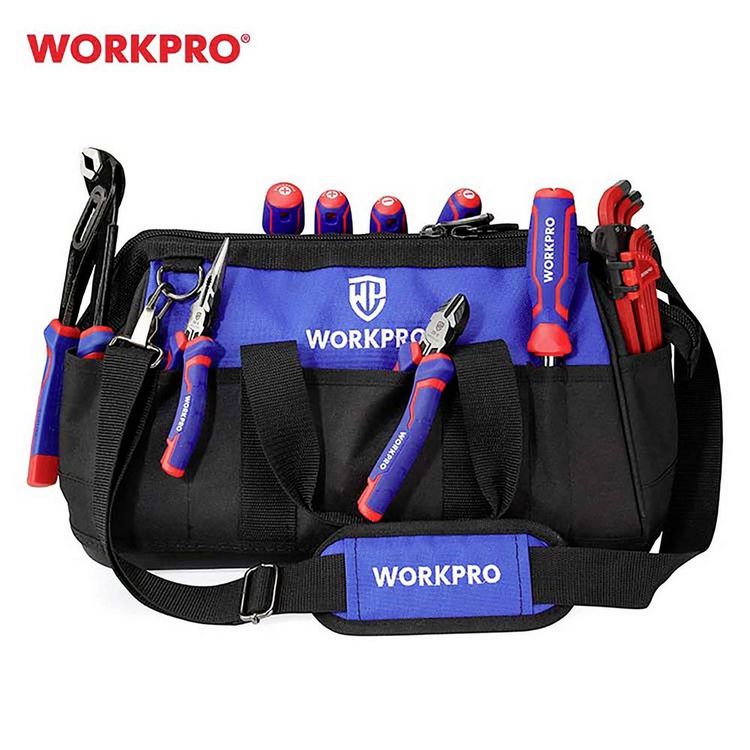 Produktbild: WorkPro WP281007 Werkzeugtasche unbest&uuml;ckt (L x B x H) 410 x 230 x 270mm