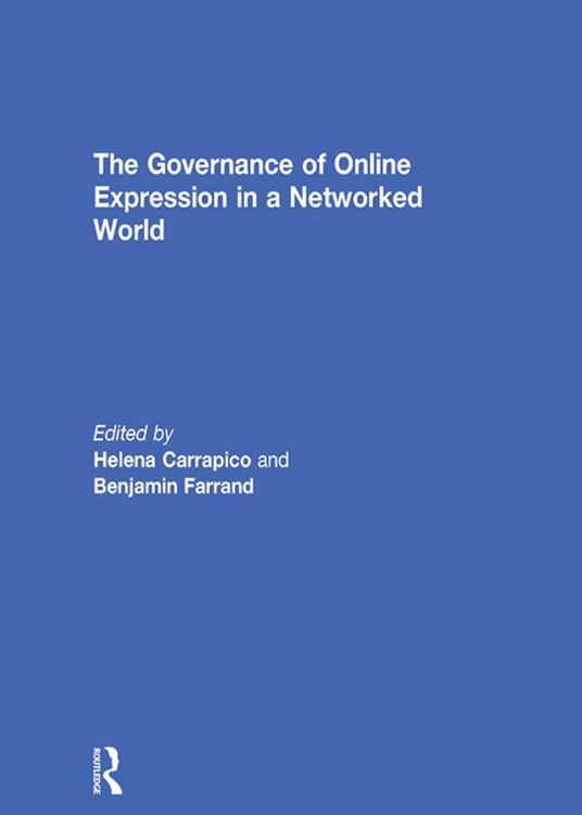 Produktbild: The Governance of Online Expression in a Networked World
