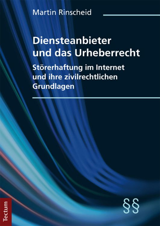 Produktbild: Diensteanbieter und das Urheberrecht