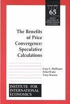 Produktbild: Benefits of Price Convergence