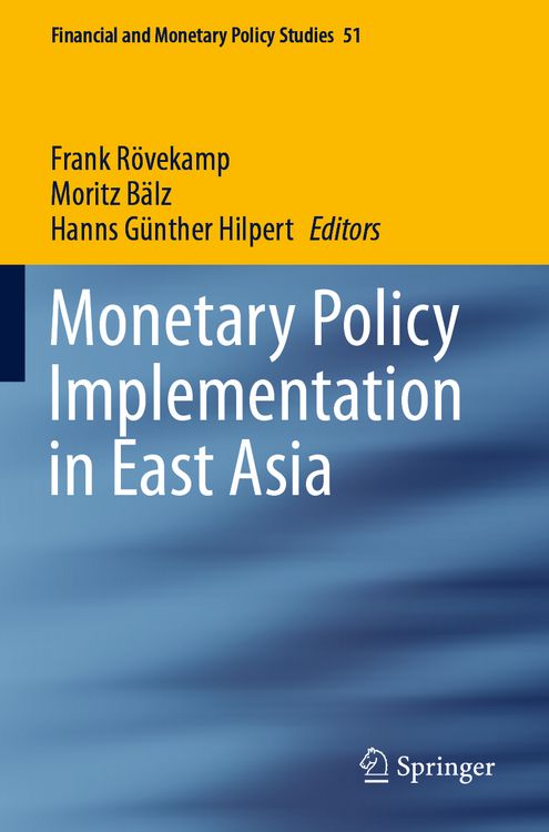 Produktbild: Monetary Policy Implementation in East Asia