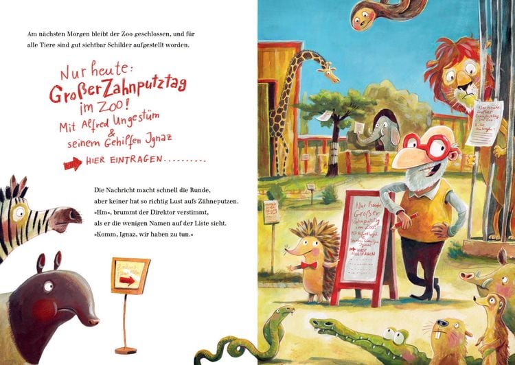 Produktbild: Der gro&szlig;e Zahnputztag im Zoo (Mini-Ausgabe)