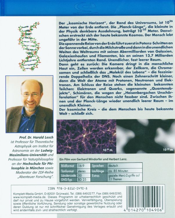 Produktbild: Universum und Quanten - Eine Reise zum Gr&ouml;&szlig;ten und zum Kleinsten
