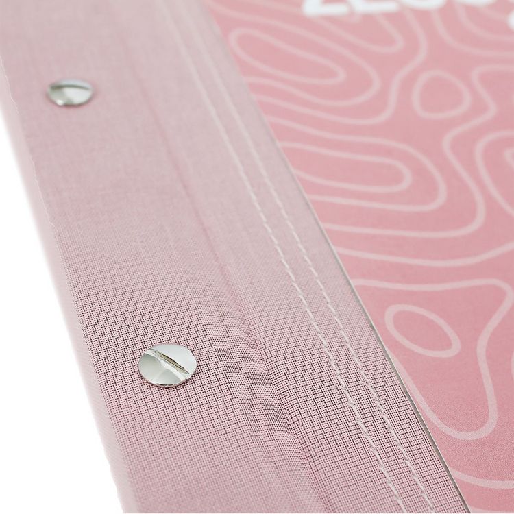 Produktbild: Zeugnismappen Pattern mit Buchschrauben, Dusty Rose