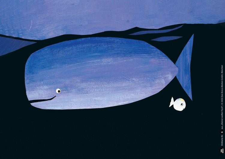 Produktbild: Kleiner wei&szlig;er Fisch. Kamishibai Bildkartenset