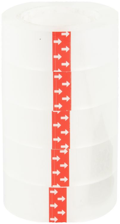 Produktbild: Stylex Klebefilm, 5 Rollen, 18 mm x 33 m
