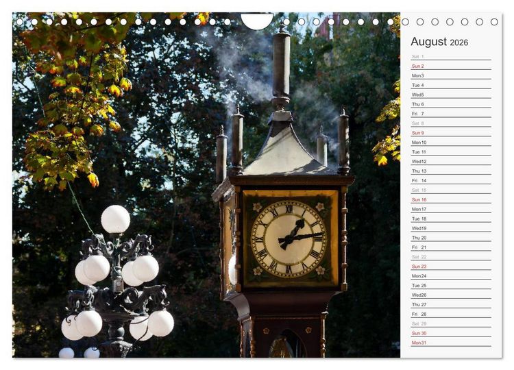 Produktbild: Vancouver Perspectives (Wall Calendar 2026 DIN A4 landscape), CALVENDO 12 Month Wall Calendar