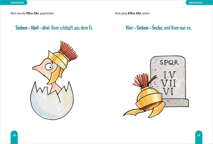 Produktbild: Die 200 besten Eselsbr&uuml;cken - merk-w&uuml;rdig illustriert