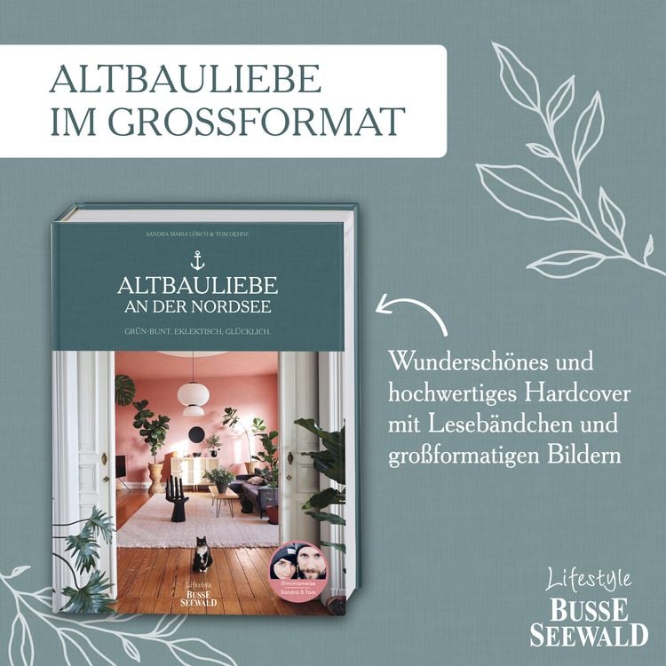 Produktbild: Altbauliebe an der Nordsee. Mit Tom & Sandra von MiMaMeise.