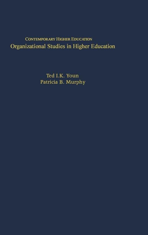 Produktbild: Organizational Studies of Higher Education