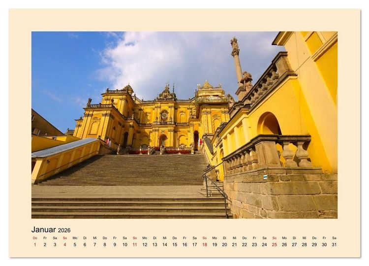 Produktbild: Grafschaft Glatz - Entdeckungen im Glatzer Kessel (Wandkalender 2026 DIN A2 quer), CALVENDO Monatskalender