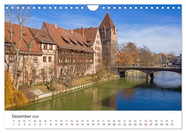 Produktbild: Franken - Malerische Orte und Landschaften (Wandkalender 2026 DIN A4 quer), CALVENDO Monatskalender