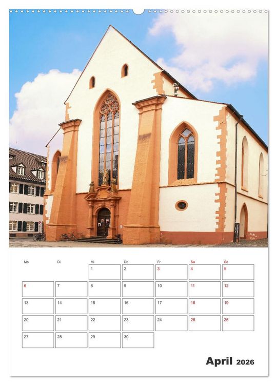 Produktbild: Freiburg - Reiseplaner (hochwertiger Premium Wandkalender 2026 DIN A2 hoch), Kunstdruck in Hochglanz